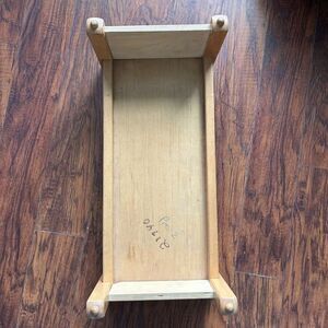 Vintage Whitney Bros Doll Bed Wood 20" MCM Keene NH Fits 18 Inch American Girl